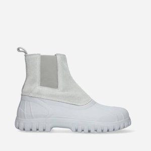 New Diemme Men's Balbi Suede Ankle Boots - Light Grey Suede - Size 13
